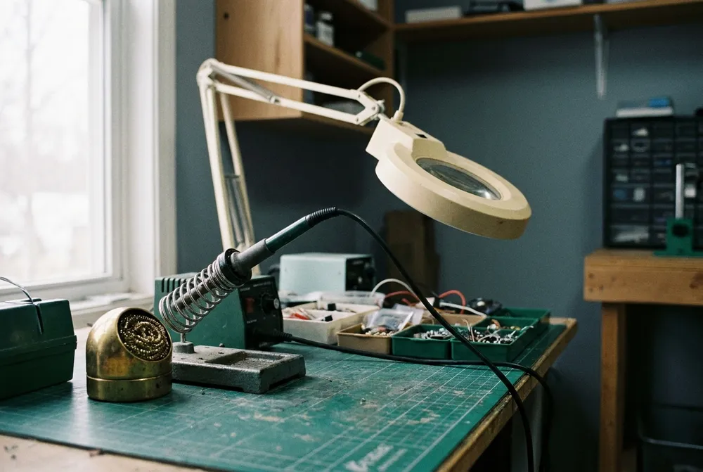 Illustration: soldering station